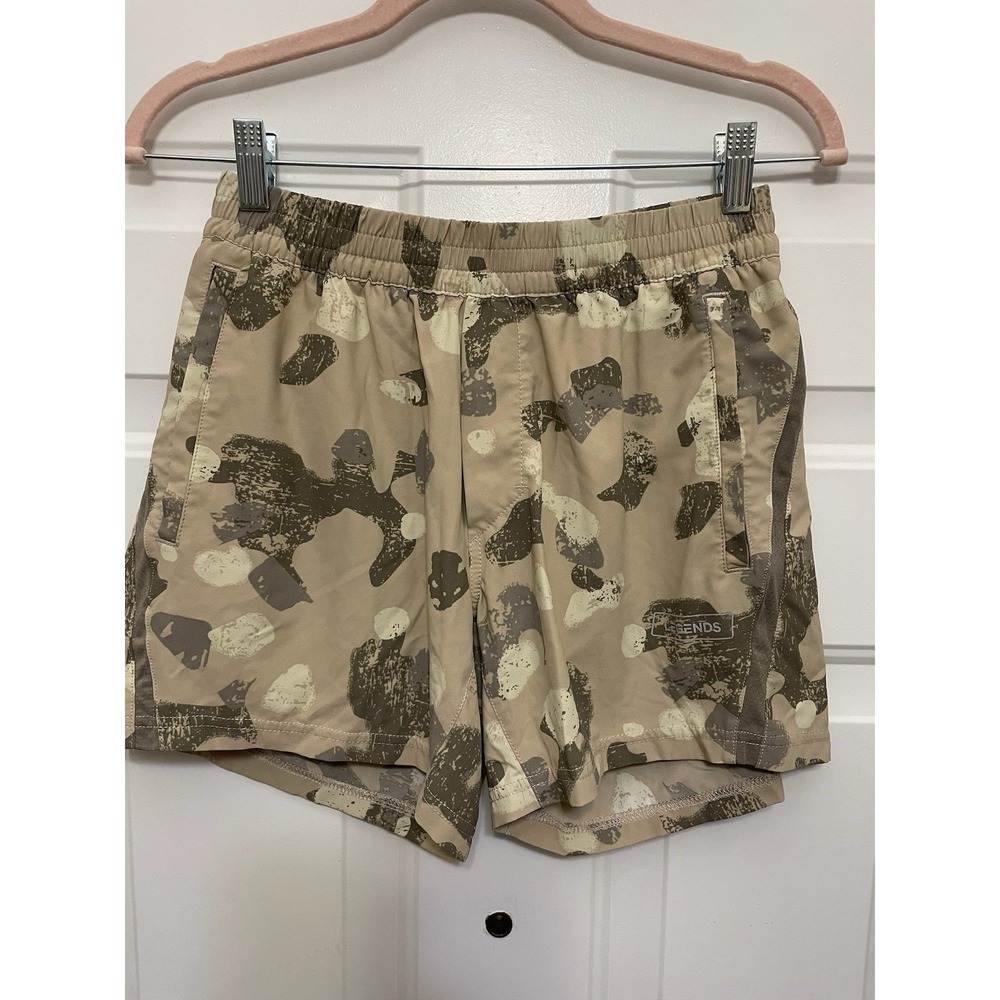 Legends Brand Luka HD 5" Inseam No Liner Camel Camo Size S